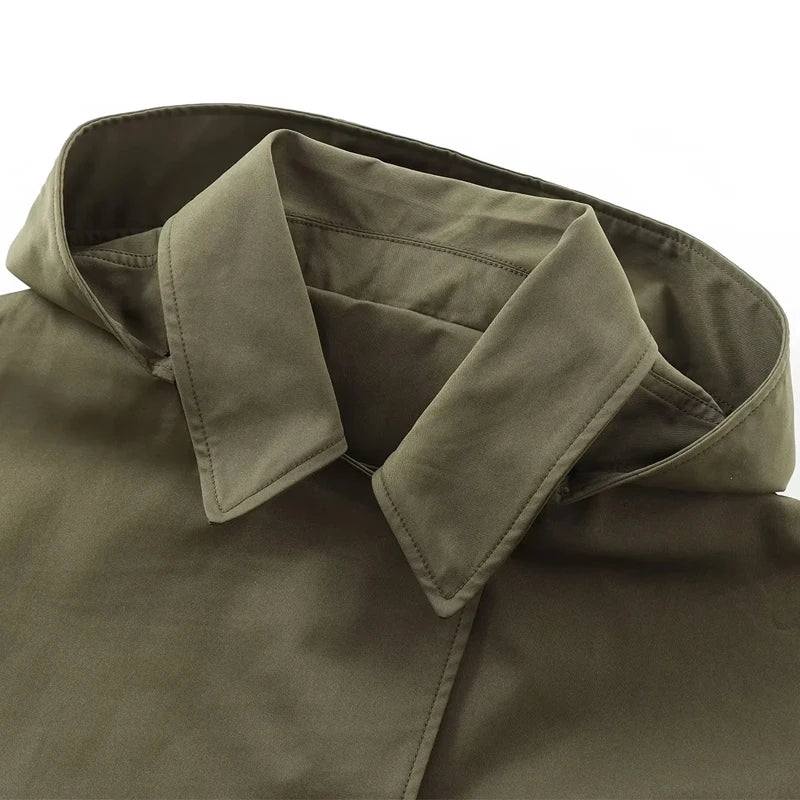 Oversized Hooded Utility Jacket